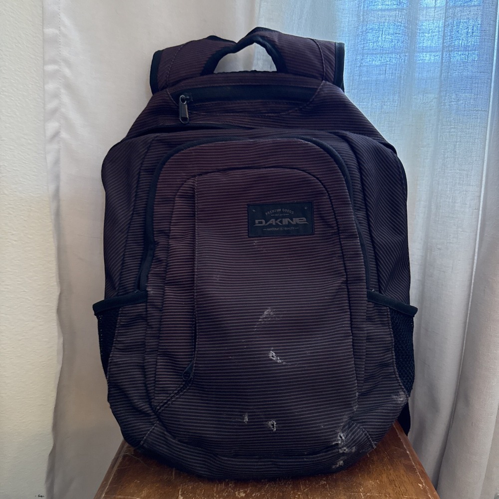 Dakine Network Class Campus unisex Backpack laptop bag Striped Skater Distressed